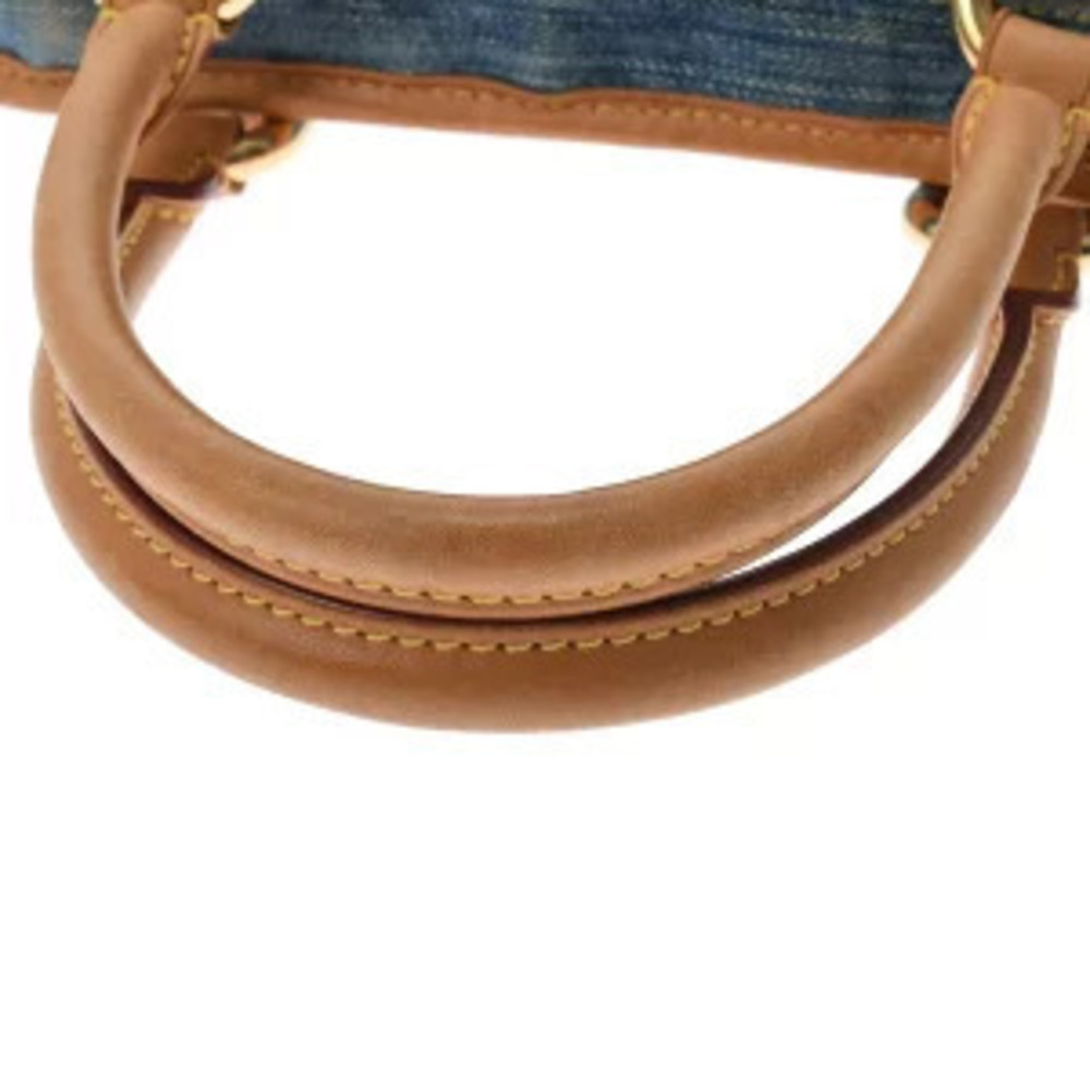 Louis Vuitton Monogram Cabby Blue Denim Neo Handbag - Picture 4 of 9
